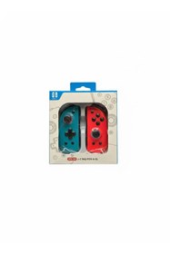 Resim CONSOLEX JOY-04 Çiftli Kablosuz Bluetooth Gamepad – Switch Uyumlu Kırmızı / Mavi Oyun Kolu Seti 