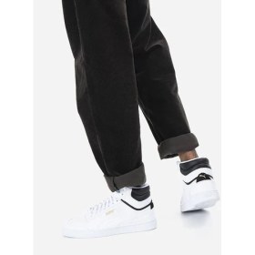 Resim Puma Shuffle Mid - Erkek Beyaz - Siyah-Bilekli Spor Ayakkabı - 380748 01 