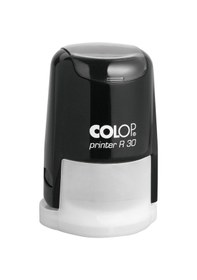 Resim Colop R30 Yuvarlak Siyah Kasa Kuru Keçe - 30 MM 