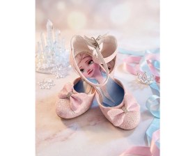 Resim SGF Kids Pembe Çocuk Karakterli Topuklu Abiye Ayakabı 