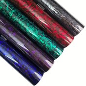 Resim Glossy Karbon Fiber Vinil Kaplama Arabalar ve Motosikletler için - 30.0cm x 50.01cm, Gerçekçi Dokulu, Dayanıklı ve Yüksek Kaliteli, Siyah/Kırmızı/Mor/Mavi, Kendin Yap Tutkunları ve İnşa Ediciler için Mükemmel, Kask Süslemesi | Şık Araç Çıkartmaları | Dayanıklı Vinil Kaplama, Vinil Araba Kaplaması 
