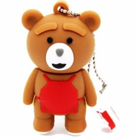 Resim SYNOPE Ayı Figürlü Usb Flash Bellek 64 Gb Karikatür Oyuncak Harici Komik Farklı Çizgi Karakter Bear 
