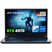 Resim Erazer Deputy P60 MD62684 i7-12650H 16 GB 1 TB SSD RTX4070 15.6" FHD Free Dos Dizüstü Bilgisayarı 