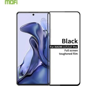 Resim Xiaomi Mi 11t / 11t Pro Mofı 9h 2.5d Tam Ekran Temperli Cam Filmi 