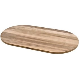 Resim Masifart Pata Ceviz 160 Lık Oval Tabla Cilasız Ham Ahşap 
