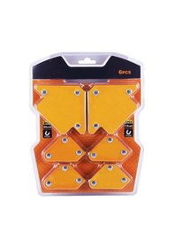 Resim Valkyrie Mıknatıslı Manyetik Gönye Kaynak Tutucu 6'Lı Set Sarı 