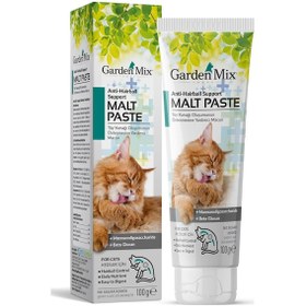 Resim Techmrt Garden Mıx Antı Haırball Kedı Malt Macunu 100 Gram X 2 Adet 