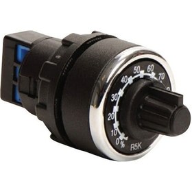 Resim B Serisi Plastik 2,2 kΩ 22 mm Potansiyometre 