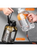 Resim 1.2l/1.7l/2.5l Büyük Kapasiteli Su Şişesi Büyük Göbek Fincan Spor Su Şişesi Ton 2.5l White Caption 2.5l White 