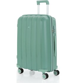 Resim Mçs Polipropilen 2li Valiz Seti Büyük & Kabin V305 S21yy1000077-set 10426 Su Yeşili 