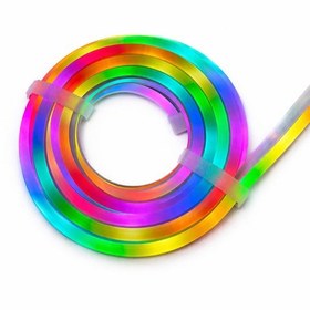 Resim Magic Neon Şerit Led 5m Rgb Kumandalı Usb 5 