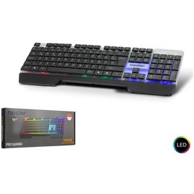 Resim Hadron Nodar Nd868 Klavye Oyun Ledli Slım Kablolu Q 