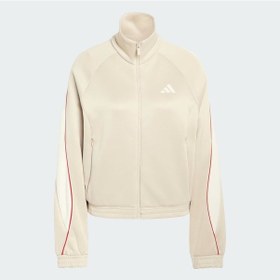 Resim Crlı/owhıte Adidas Kadın Günlük Eşofman Üstü W Stadium Tt Kb4946 Bej 