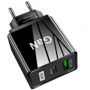 Resim coofbe 65w Gan Qc3.0 Pd Hızlı Başlığı 65w Gan Type-c Usb Şarj Adaptörü 