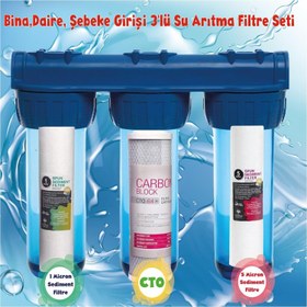 Resim Sulook Daire Bina Girişi Pas Kireç Önleyici Şebeke Girişi Su Arıtma 