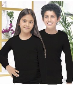 Resim Malabadi Çocuk Unisex Siyah Uzun Kol Termal Içlik 90405 