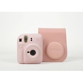 Resim Fujifilm Instax Mini 12 Pembe Fotoğraf Makinesi 20'li Film ve Çanta Hediye Seti 
