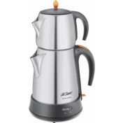 Resim Arzum AR3004 Çaycı Klasik Çay Makinesi - İnox - 1,8 lt 