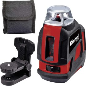 Resim Einhell 360° Lazer Te-Ll 360 (Çapraz, Yatay/dikey ve 360° Çizgi, Kendinden Tesviye, Duvar Braketi, Ç 
