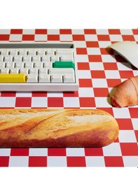 Resim Mustard Baget Silikon Klavye Desteği 