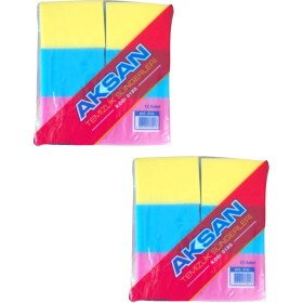 Resim Apex Temizlik Süngeri 12LI 2 Paket, Renkli Temizlik Süngeri, Oto Yıkama Süngeri 24 Adet 