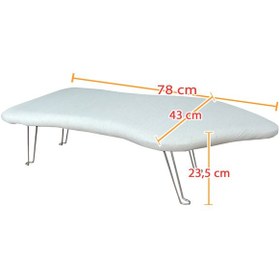 Resim İyimi İyimi Lüx Gri Mini Ütü Masası 