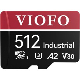 Resim Viofo High Endurance 512GB Class 10 A2 V30 100MB/S Okuma 90MB/S Yazma Micro Sd Hafıza Kartı 