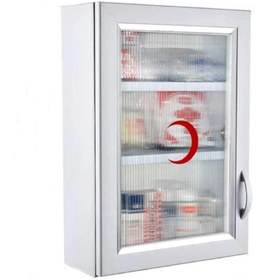 Resim Geseus Ecza Dolabı Içi Dolu Ilk Yardım Içerikli Pvc 50x35x16 Cm 159 