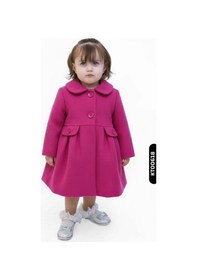 Resim Xo Kids Kız Çocuk Kaban 1-5 Yaş 1055 Pembe 