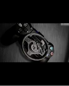 Resim Salıncak Ps4 Mini Direksiyon BMW Seti SİYAH (Tam Ölçü ) 