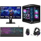 Resim Dragos DRX7890 R7-9800X3D 32 GB 2 TB NVMe 16 GB RTX5070Ti 24.5" Free Dos Masaüstü Oyuncu Bilgisayarı 