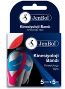 Resim Jenbol Kinezyo Sporcu Bandı Mavi 5 CM x 5 M 