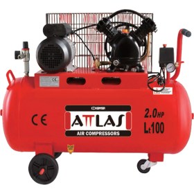 Resim Attlas ZJ20100 V Monofaze Kompresör 100 Lt 