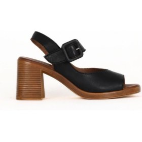 Resim Bueno Shoes Siyah Deri Kadın Topuklu Sandalet 01WE3701 01WE3701 