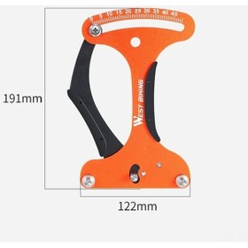 Resim Novahub Pratik Alüminyum Bisiklet Tansiyon Ölçer, Taşınabilir, Günlük Tamirler İçin 