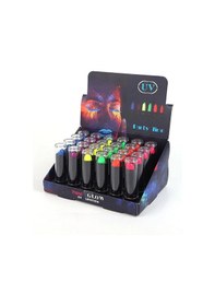 Resim Karanlıkta Parlayan Yanan Uv Neon Ruj Yüz Boyama 6 Adet 6 Renk - Mg-874080 