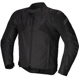 Resim Alpinestars T-jaws V4 Wp Korumalı Motosiklet Montu Siyah Siyah 