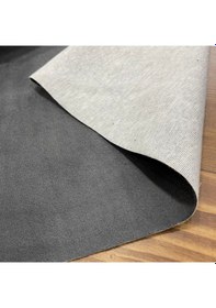 Resim Düz Antrasit (Koyu Gri) Döşemelik Kumaş 