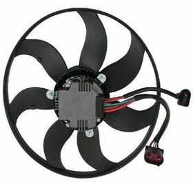 Resim İTHAL 1K0959455FR | Volkswagen Passat 2005-2014 Model Arası Fan Motoru Sol Taraf Büyük 