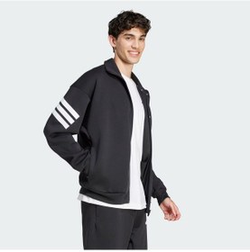 Resim Black Adidas Erkek Günlük Eşofman Üstü M Fı 3s Tt Jd4885 Siyah 