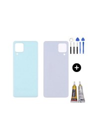 Resim Samsung A22 4g Sm-a225f Uyumlu Arka Pil Kapağı Yeşil + Montaj Seti Çok Renkli 