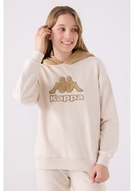 Resim Kappa Kız Çocuk Krem Sweatshirt 5274-45398 Krem 
