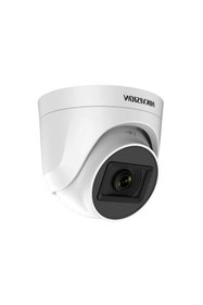 Resim Hikvision DS-2CE76H0T-ITPF TVI 5 Mp 2.8 MM Sabit Lensli Ir Dome Kamera 