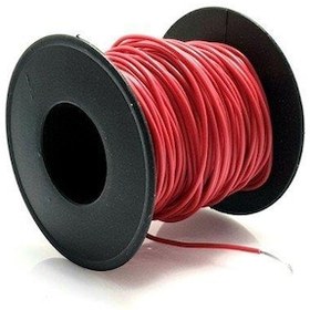 Resim Electroon 0.22Mm 20Mt Çok Damarlı Kırmızı Montaj Kablosu 