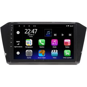Resim VW PASSAT B8 ANDROİD 12 MULTİMEDYA EKRAN NAVİGASYON CARPLAY 