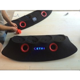 Resim Fiat'Linea Pandizot Polyesterli Kabartmalı 2 Port Işıklı N11.614 