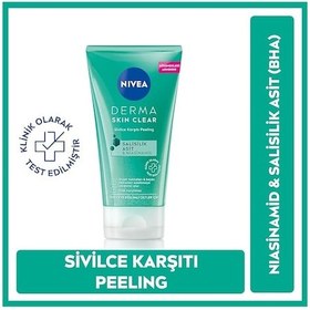 Resim Nıvea Derma Skin Clear Sivilce Karşıtı Peeling 150 Ml X 4 Adet 