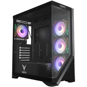 Resim Vento 850w 80+ Bronze Vg4202fla Gaming E-atx Pc Kasası 360mm Soğutma Desteğ 