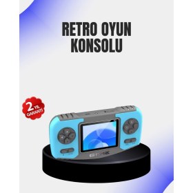 Resim Taşınabilir El Oyun Konsolu Çocuk Gelişimine Uygun Oyun Cihazı 