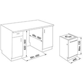 Resim Franke Fdw 4510 E8p E Tam Ankastre 